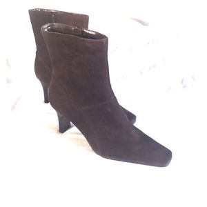 Nine West Suede Ankle Boots